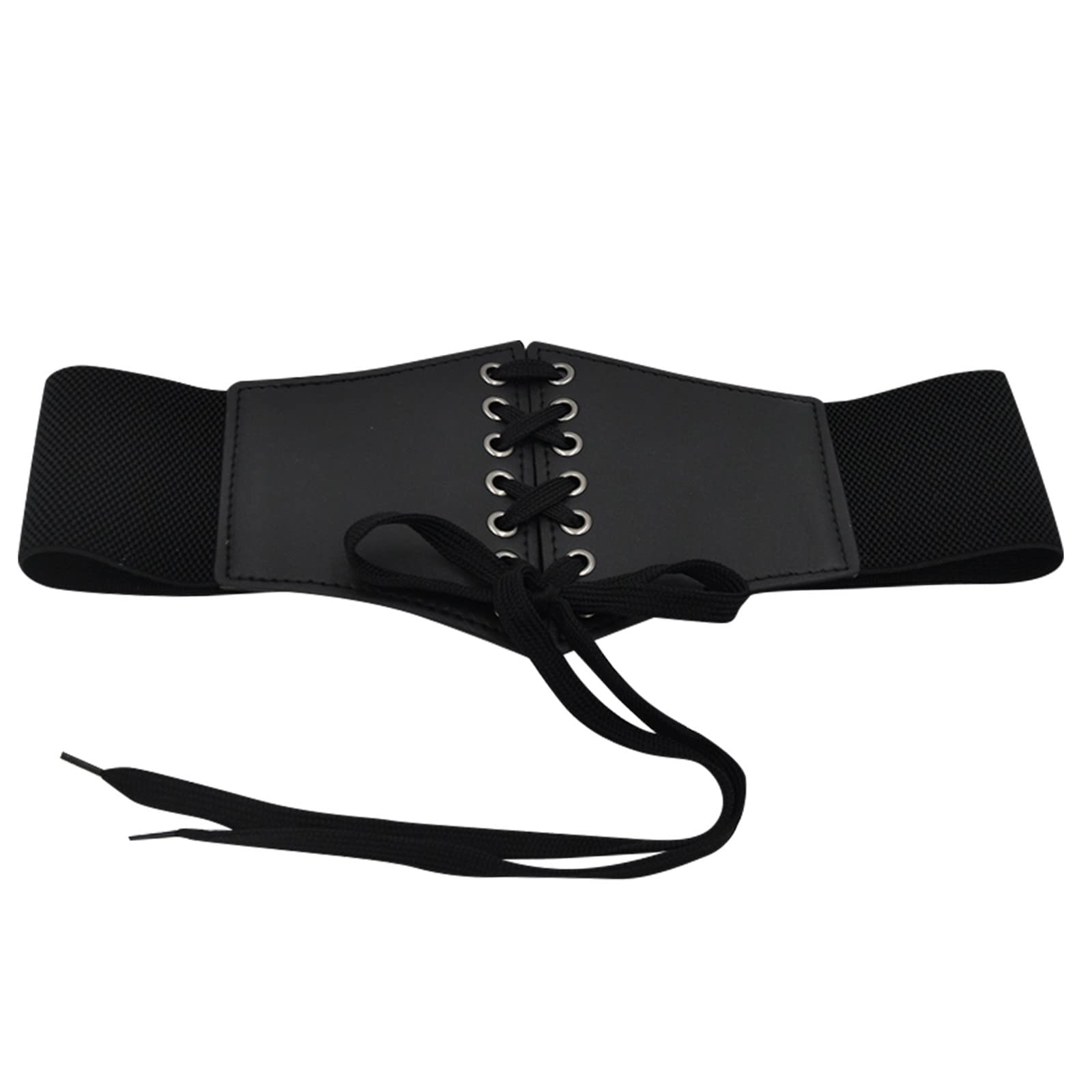 Stylish Leather Waist Belt for Women - Punk Corset Belt with Elastic Band, Wide Fashion Belt for Dresses, Halloween Costumes & Daily Outfits | Perfect for Gothic, Vintage & Punk Styles