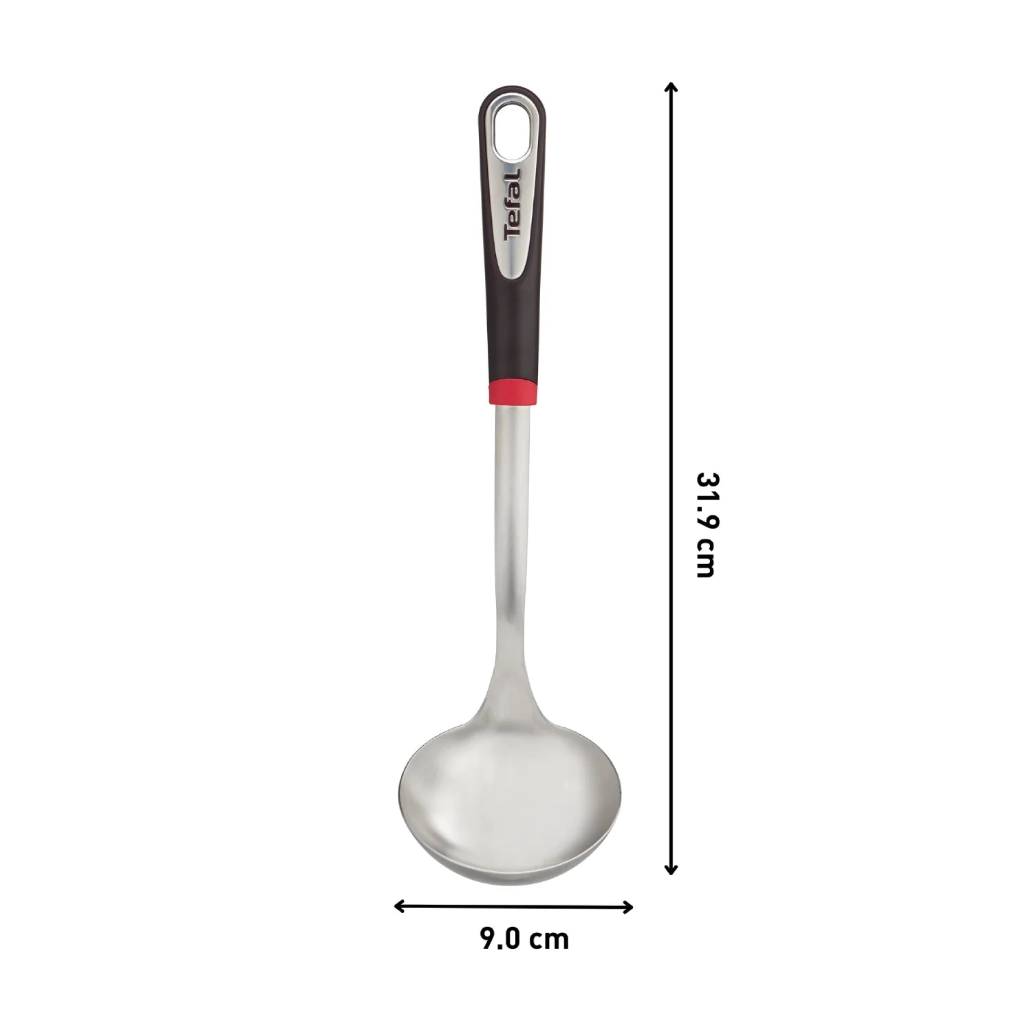 Tefal Ingenio Stainless Steel Ladle K1180214 - Premium Kitchen Utensil for Cooking, Serving & Stirring Soups, Sauces & Stews - Dishwasher Safe & Heat Resistant