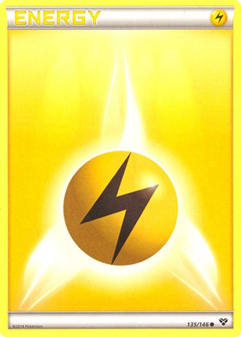 Pokemon XY Lightning Energy Card (135/146) - Collectible Trading Card Game for Battles & Deck Building - Perfect for TCG Players & Pokemon Fans