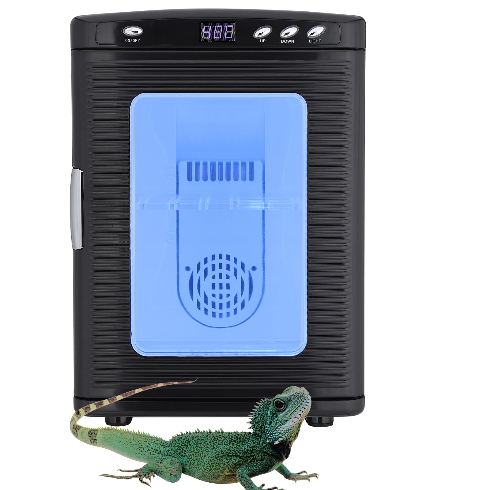 GARVEE 25L Portable Reptile Egg Incubator - Digital Temperature Control 5°C-60°C for Small Reptiles, Snakes & Lizards - Perfect for Home Breeding, Science Labs & Classroom Experiments