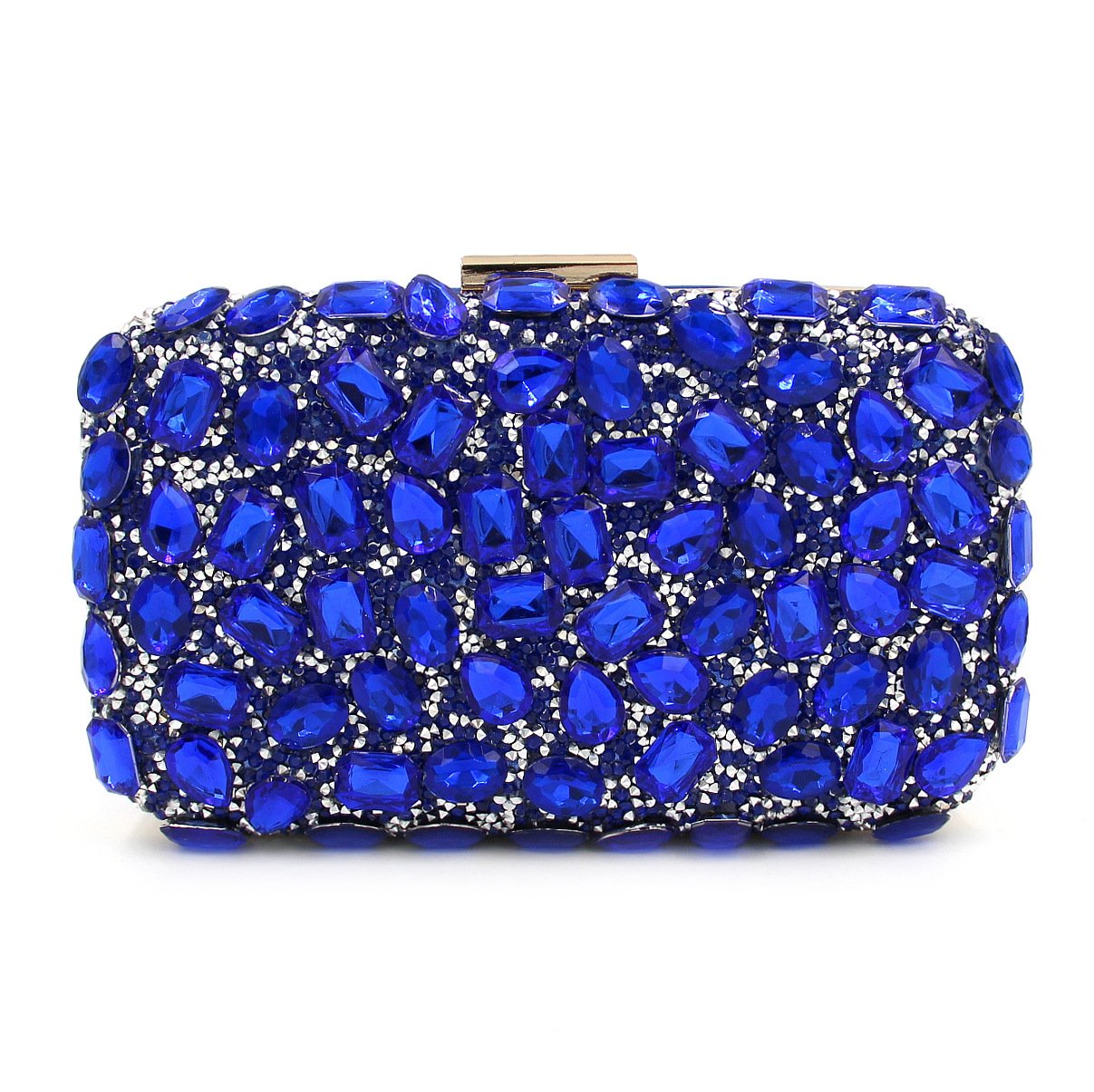 Luxury Rhinestone Clutch Purse for Women - Elegant Evening Bag with Detachable Chain - Perfect for Weddings, Parties & Special Occasions