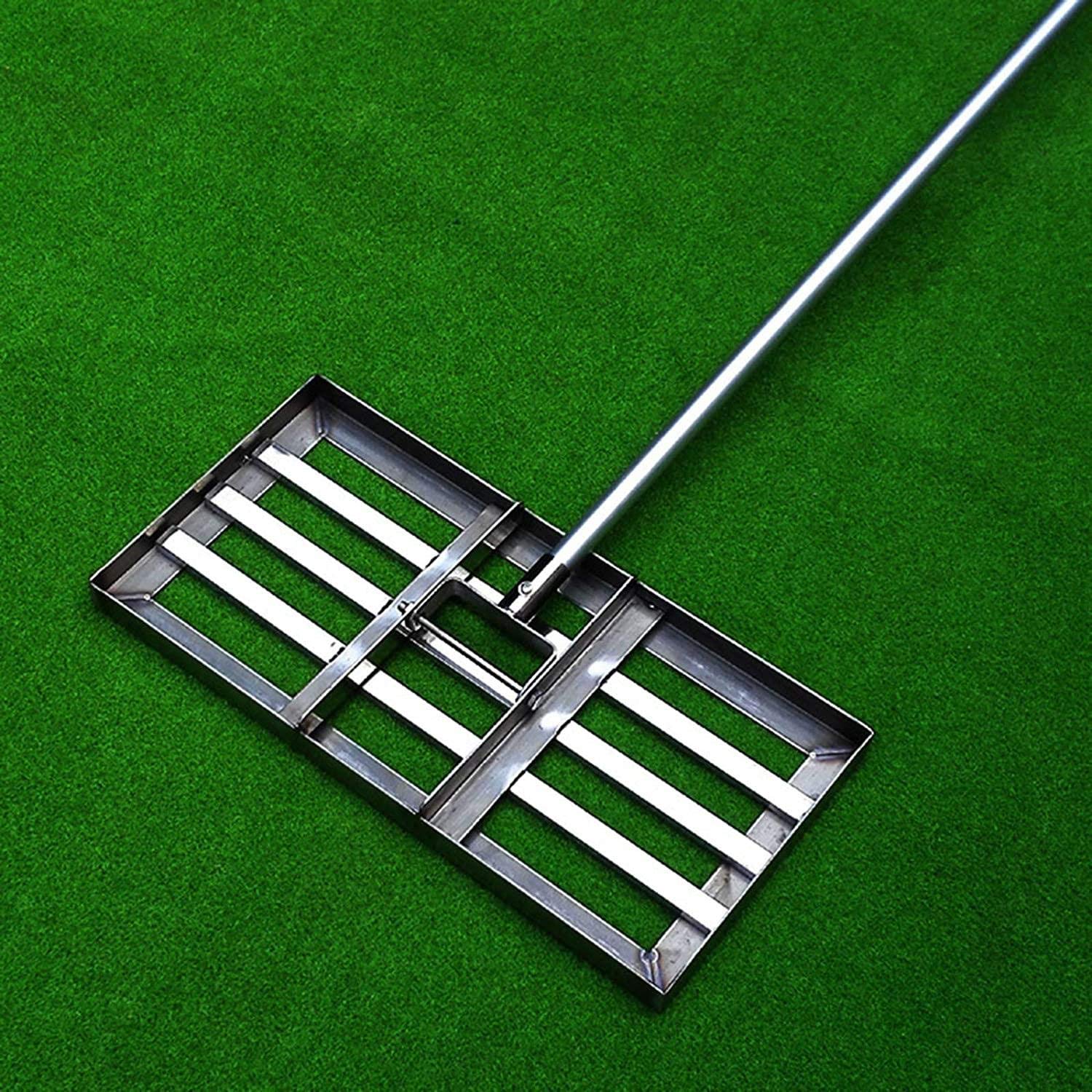 Professional Golf Garden Grass Leveling Tool - Heavy Duty Large Capacity Lawn Leveler for Yard & Golf Course Maintenance - Perfect for Lawn Leveling, Grading and Turf Smoothing (Golf Equipment, Landscaping Tool)