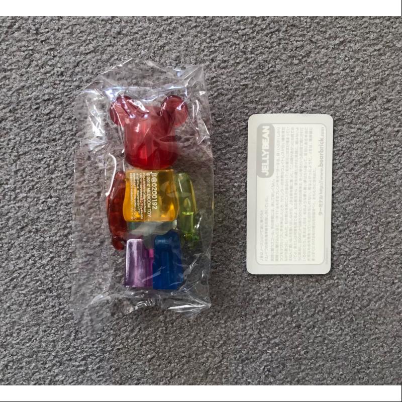 Bearbrick Series 20 JELLYBEAN HALE'IWA 100% Collectible Art Toy - Limited Edition Vinyl Figure for Display & Collection - Perfect for Home Decor, Office Display, and Gift Giving
