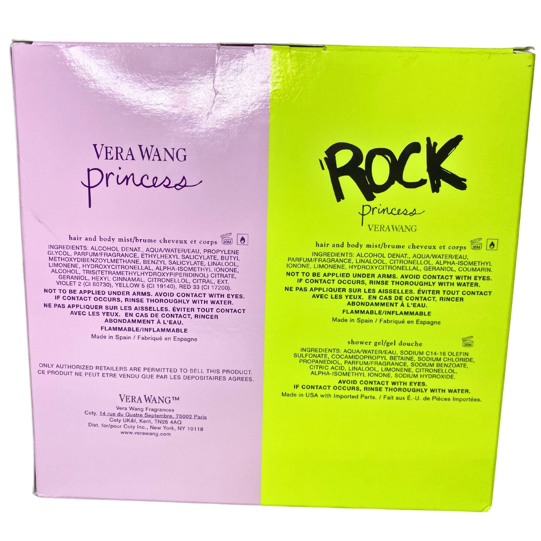 Vera Wang Princess Hair & Body Mist Set with Shower Gel - 11 Piece Fragrance Gift Collection for Women | Perfect for Daily Use, Special Occasions & Travel