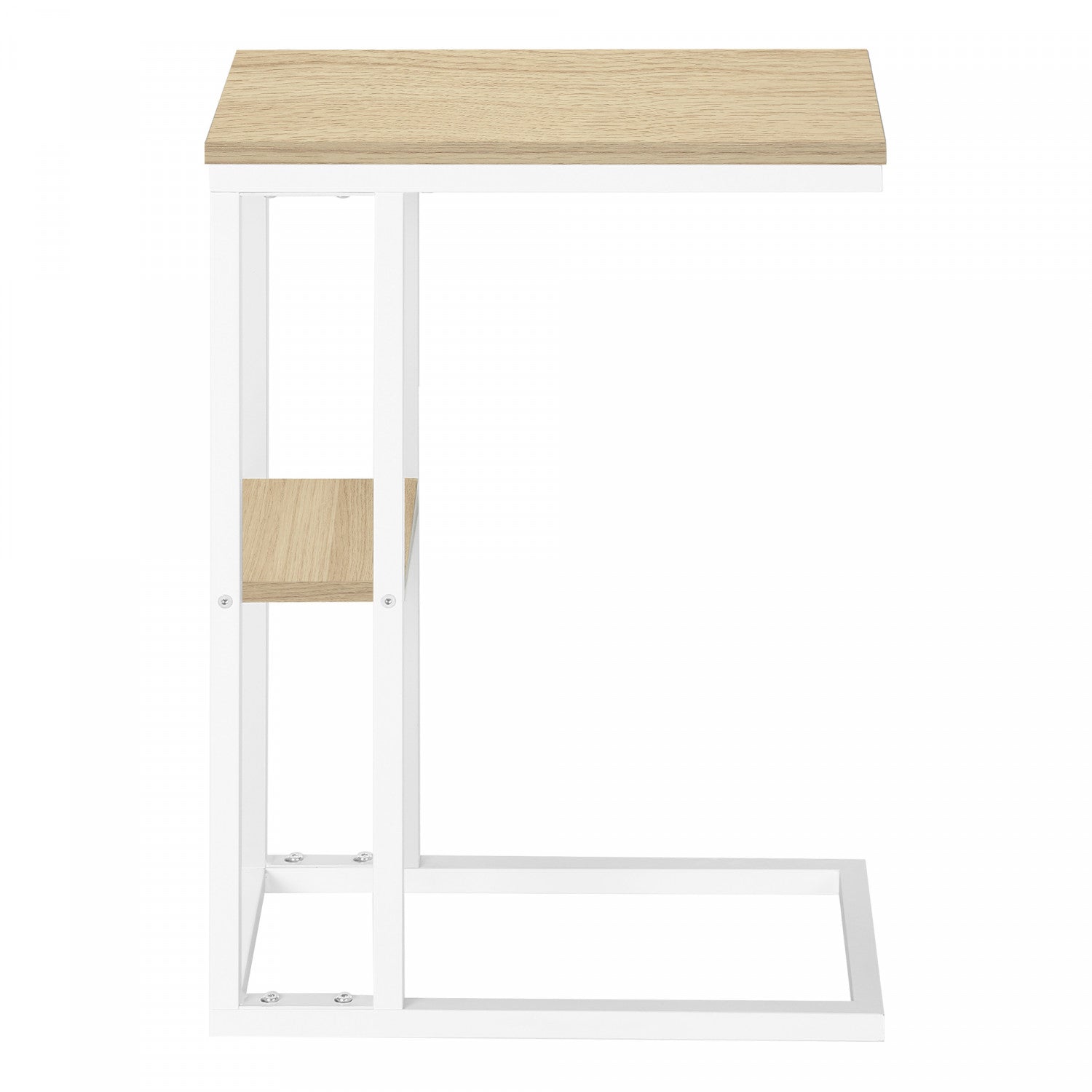 Breck Side Table - Natural Wood Nightstand for Bedroom, Living Room & Office - Stylish End Table with Modern Design