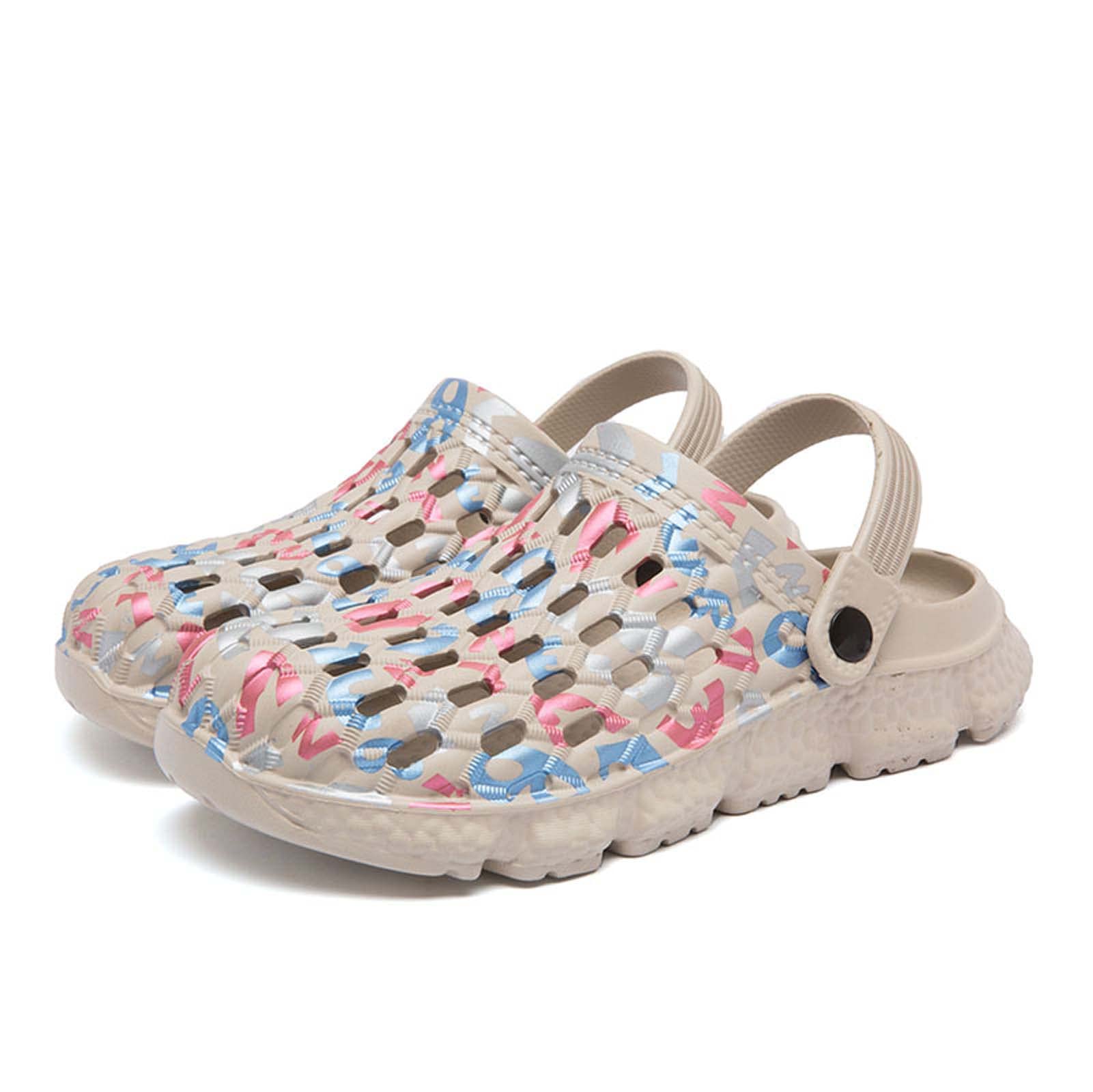 Men's Camouflage Garden Clogs - Lightweight Water Sandals with Slip-Resistant Rubber Sole for Outdoor Activities, Yard Work & Beach Wear