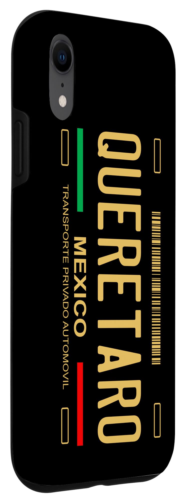 iPhone XR Shockproof Case with Queretaro License Plate Design - Durable Protective Cover for Everyday Use, Travel & Commuting
