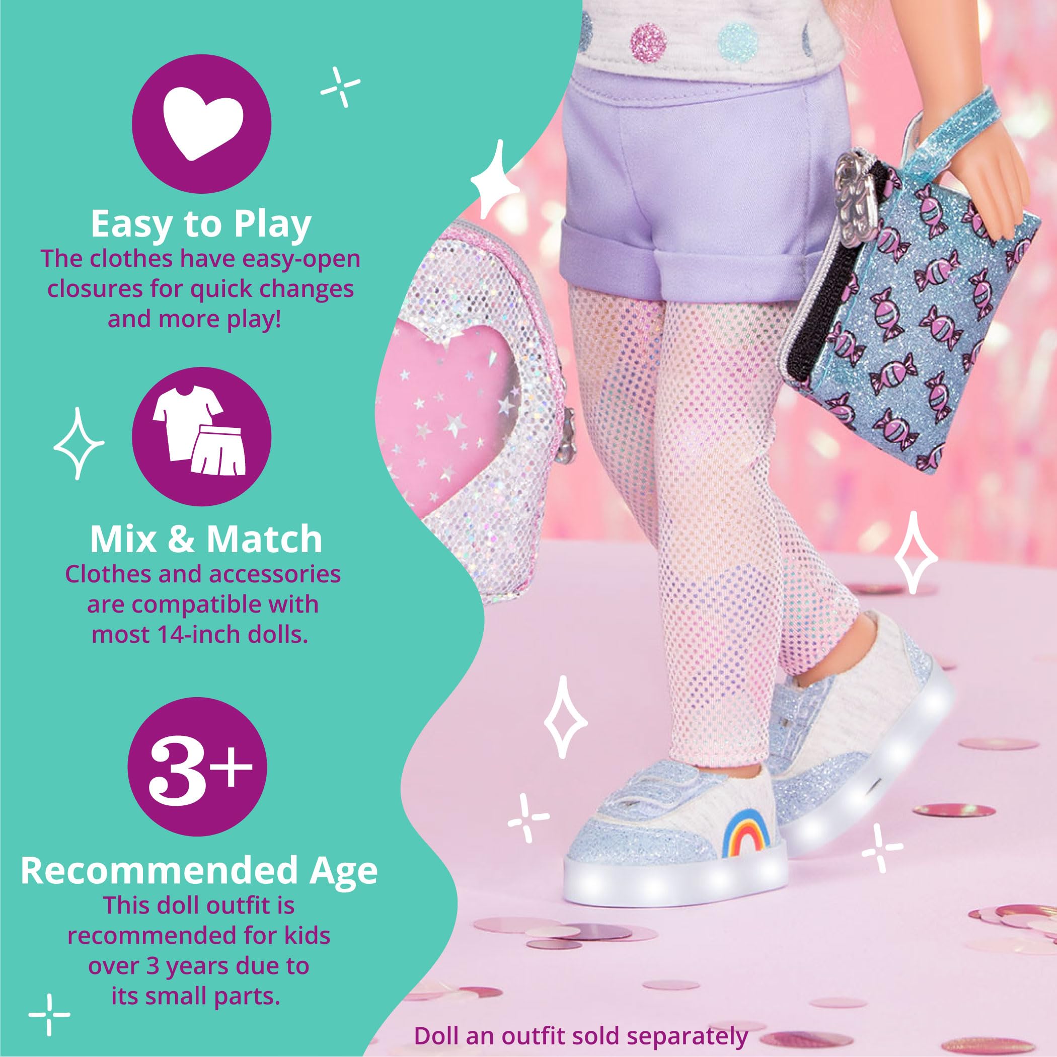 LIGHT-UP COLOUR BLOCK SHOES - 炫彩夜光运动鞋，儿童成人时尚潮鞋，跑步健身派对必备