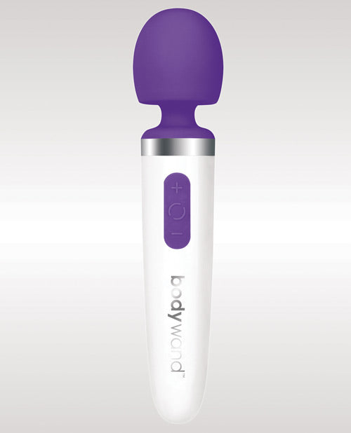 Bodywand Aqua Rechargeable Waterproof Silicone Wand Massager - Purple | Powerful Personal Massager for Muscle Relaxation & Stress Relief | Perfect for Home Spa, Self-Care & Couples Use