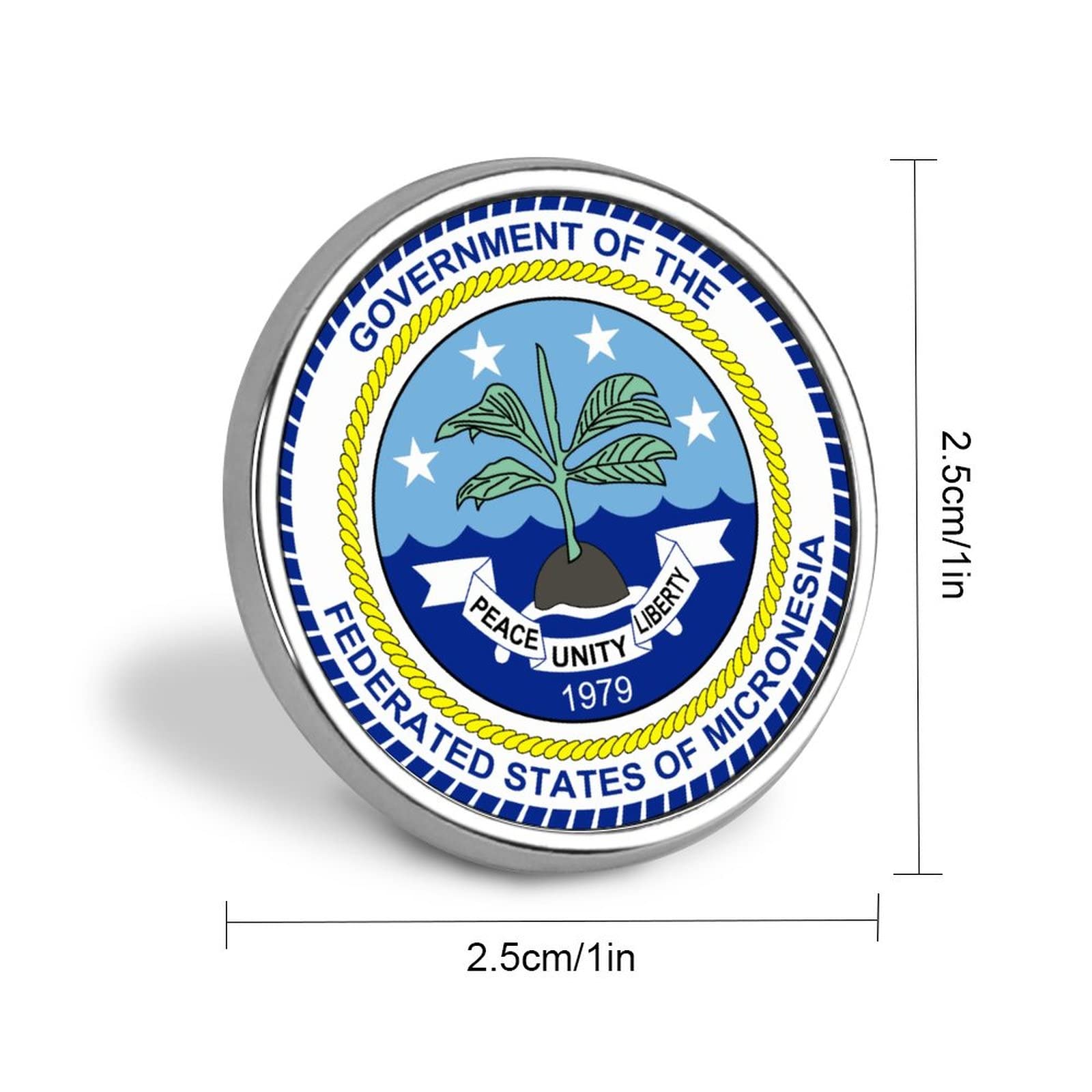 Djibouti National Emblem Pins - Lapel Badges for Hats & Backpacks