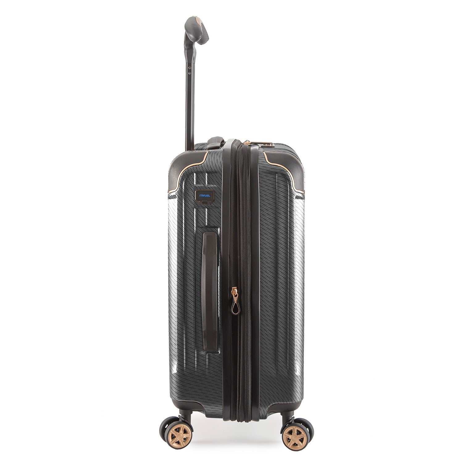 Continent Adventurer Carry On Luggage - Lightweight Durable Suitcase for Travel & Business Trips - Perfect for Airplanes, Trains & Weekend Getaways
