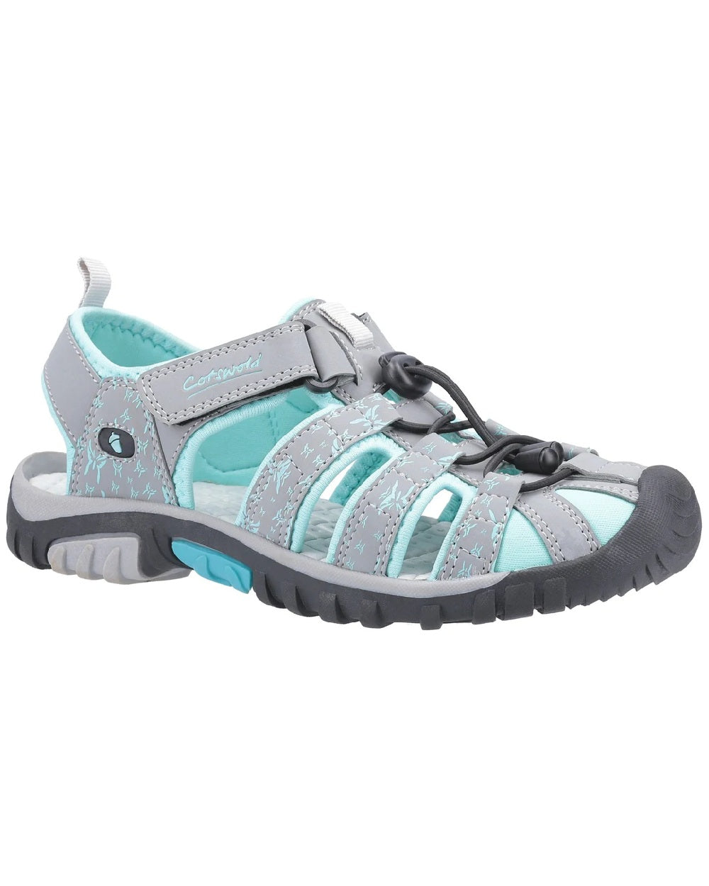 Cotswold Women's Sandhurst Touch Fastening Sandals - Comfortable Slip-On Walking Shoes for Women, Lightweight & Breathable Summer Footwear - Perfect for Beach, Travel, and Casual Outings