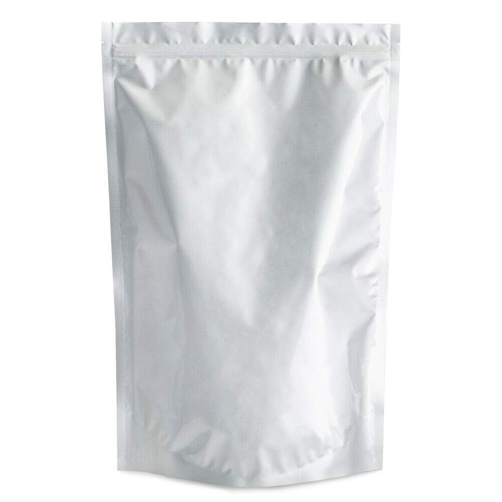100 Pcs 4 Mil Mylar Stand Up Food Pouch Bags - 12
