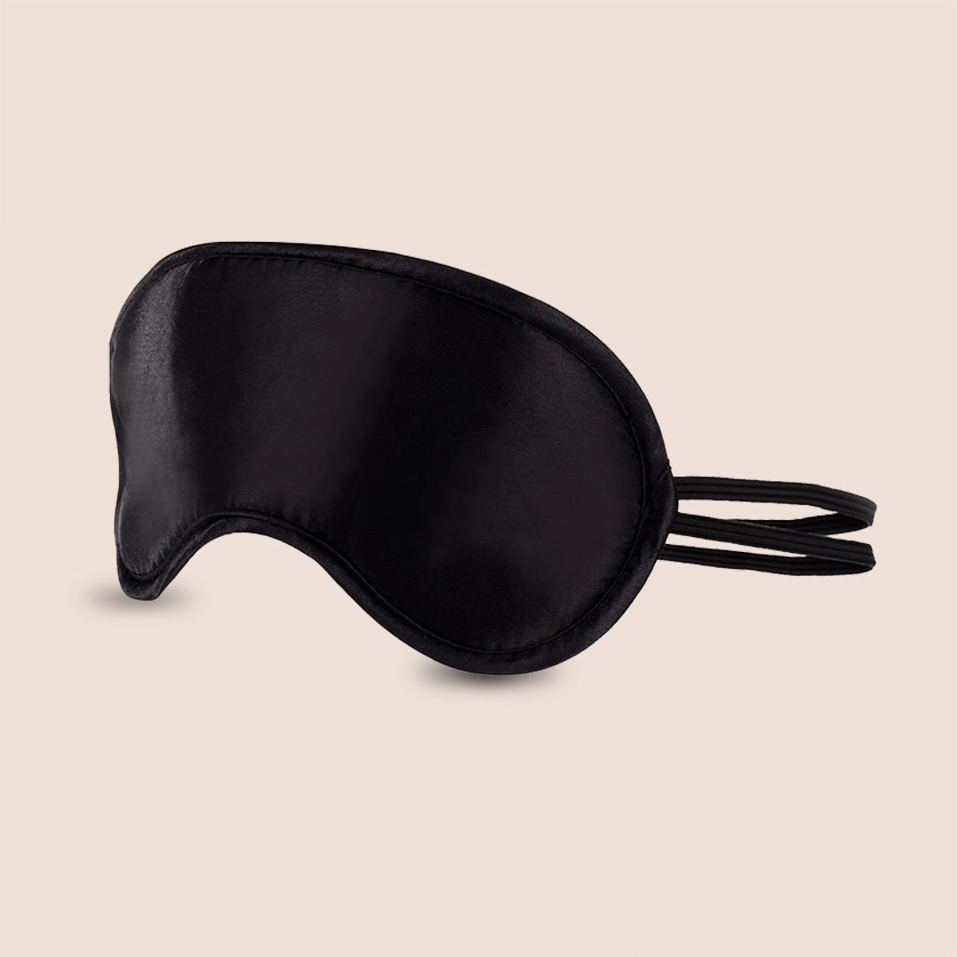 Sex & Mischief S&M Starter Kit - Satin Blindfold, Furry Handcuffs & Flogger for Couples | BDSM Bondage Gear for Sensual Play & Spicing Up Relationships