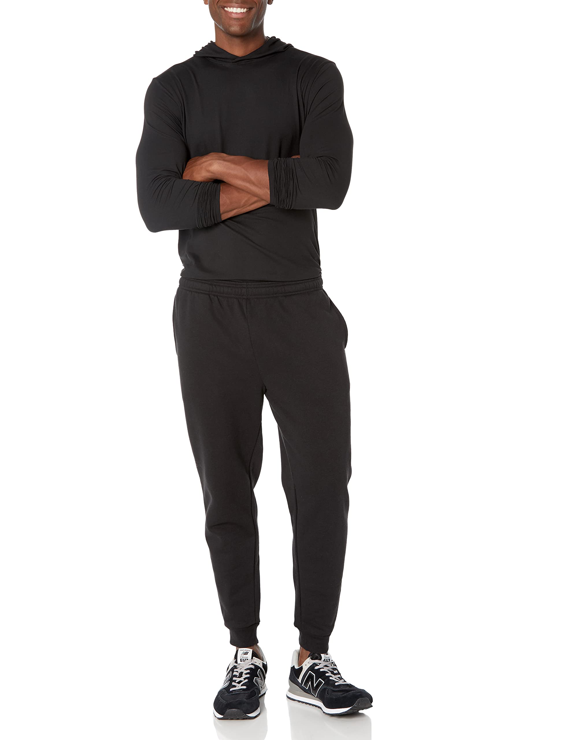 Amazon Essentials Men's Fleece Joggers Sweatpants - Comfortable Casual Fit for Lounge, Workout & Everyday Wear