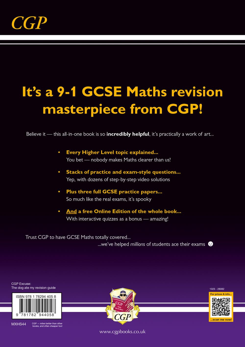 GCSE Maths Edexcel Complete Revision & Practice Book - Higher Level with Online Edition, Video Tutorials & Quizzes | 2025-2026 Exam Prep | Perfect for Home Study & Classroom Learning