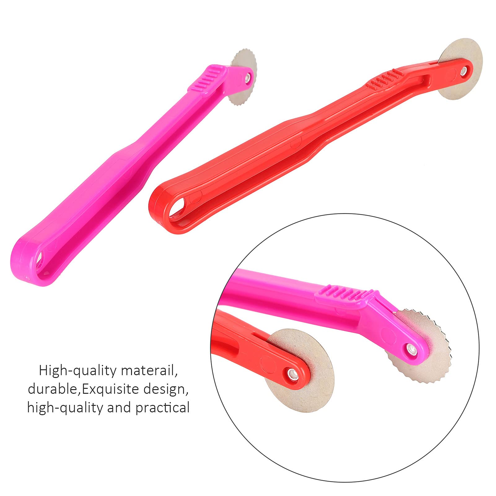 Professional Serrated Tracing Wheel for Sewing & Quilting - Durable Stitching Tool for Fabric Marking, Pattern Transfer - Perfect for Dressmaking, DIY Crafts & Home Decor Projects
