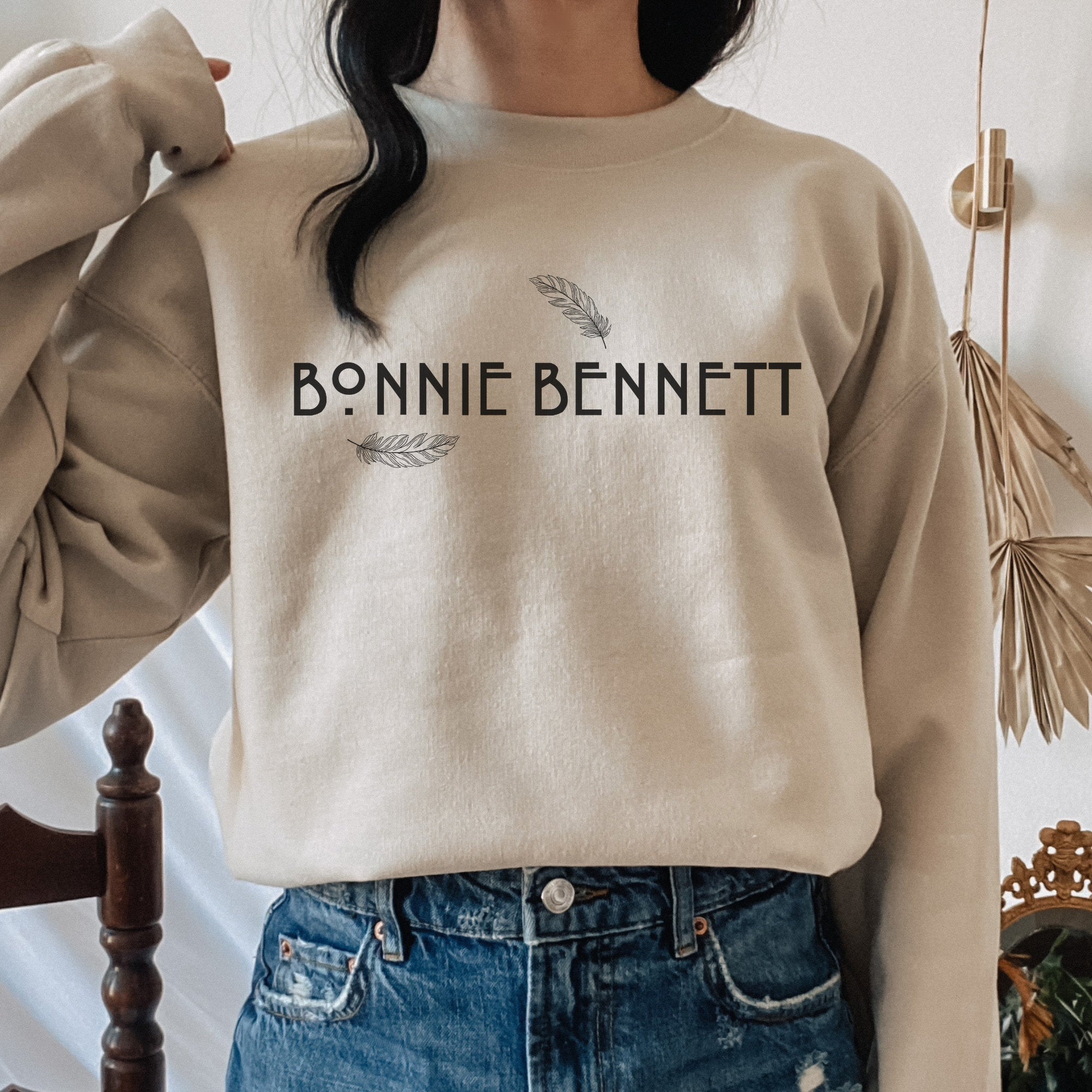 Bonnie Bennett T-Shirt | The Vampire Diaries TV Show Merch | Vampire Diaries Sweatshirt & Apparel | Perfect TVD Fan Gift for Birthdays & Cosplay