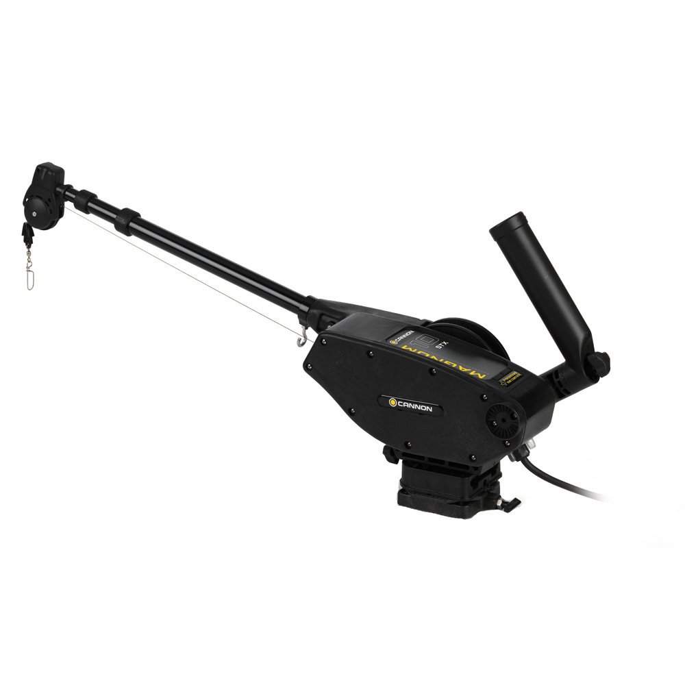 CANNON MAG 10 STX Electric Downrigger (39642) - Heavy Duty Fishing Gear for Deep Water Trolling - Perfect for Salmon, Trout & Walleye Fishing in Lakes & Oceans