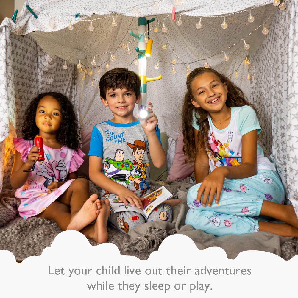 Star Wars Girls' 4-Piece Snug-Fit Cotton Pajama Set - Cute & Comfortable Sleepwear for Kids, Perfect for Bedtime, Sleepovers & Movie Nights