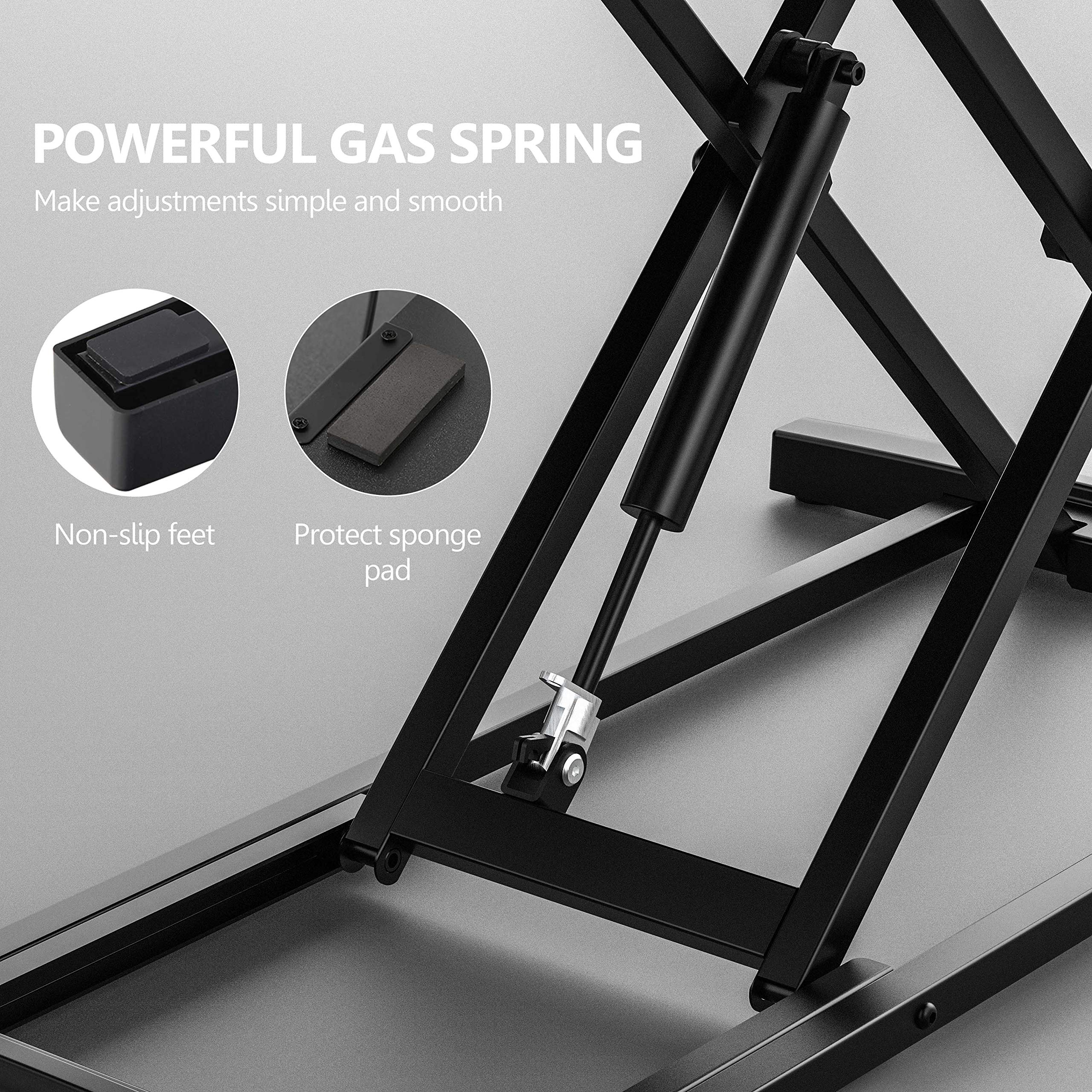 FITUEYES Height Adjustable Standing Desk 32