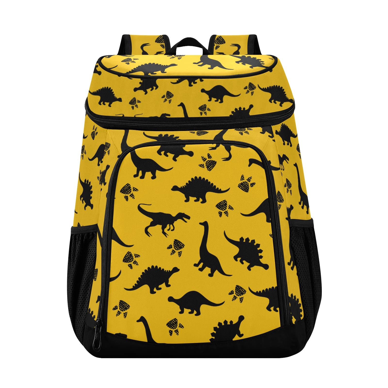 Insulated Dinosaur Cooler Backpack for Women & Men - Large Capacity Leakproof Picnic Lunch Bag for Work, Travel, Beach, Camping, Hiking, Fishing & Beer - Perfect for Outdoor Adventures & Daily Commutes