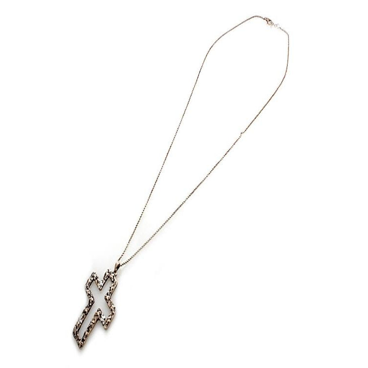 Elegant Gold Cross Long Necklace Set for Women - Perfect for Church, Weddings & Everyday Wear