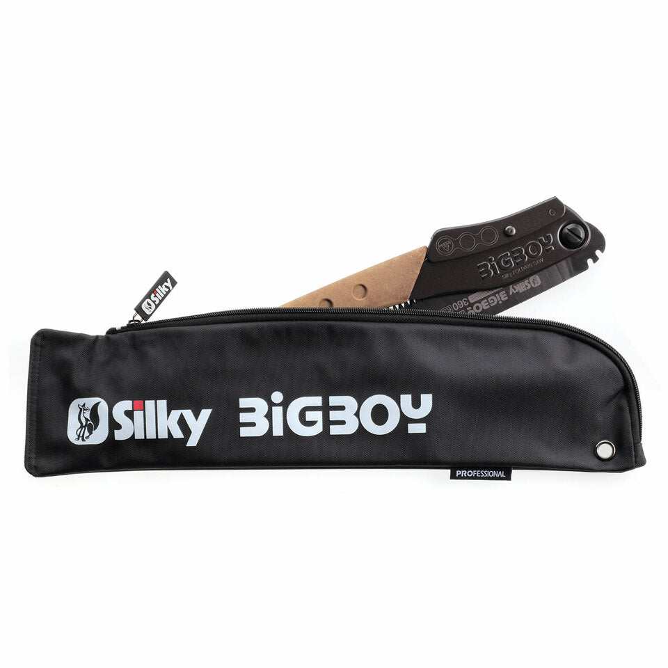 Silky BigBoy Professional 2000 Folding Saw - 14.2 Inch (360mm) Outback Edition - High Carbon Steel Blade for Camping, Woodworking & Outdoor Survival