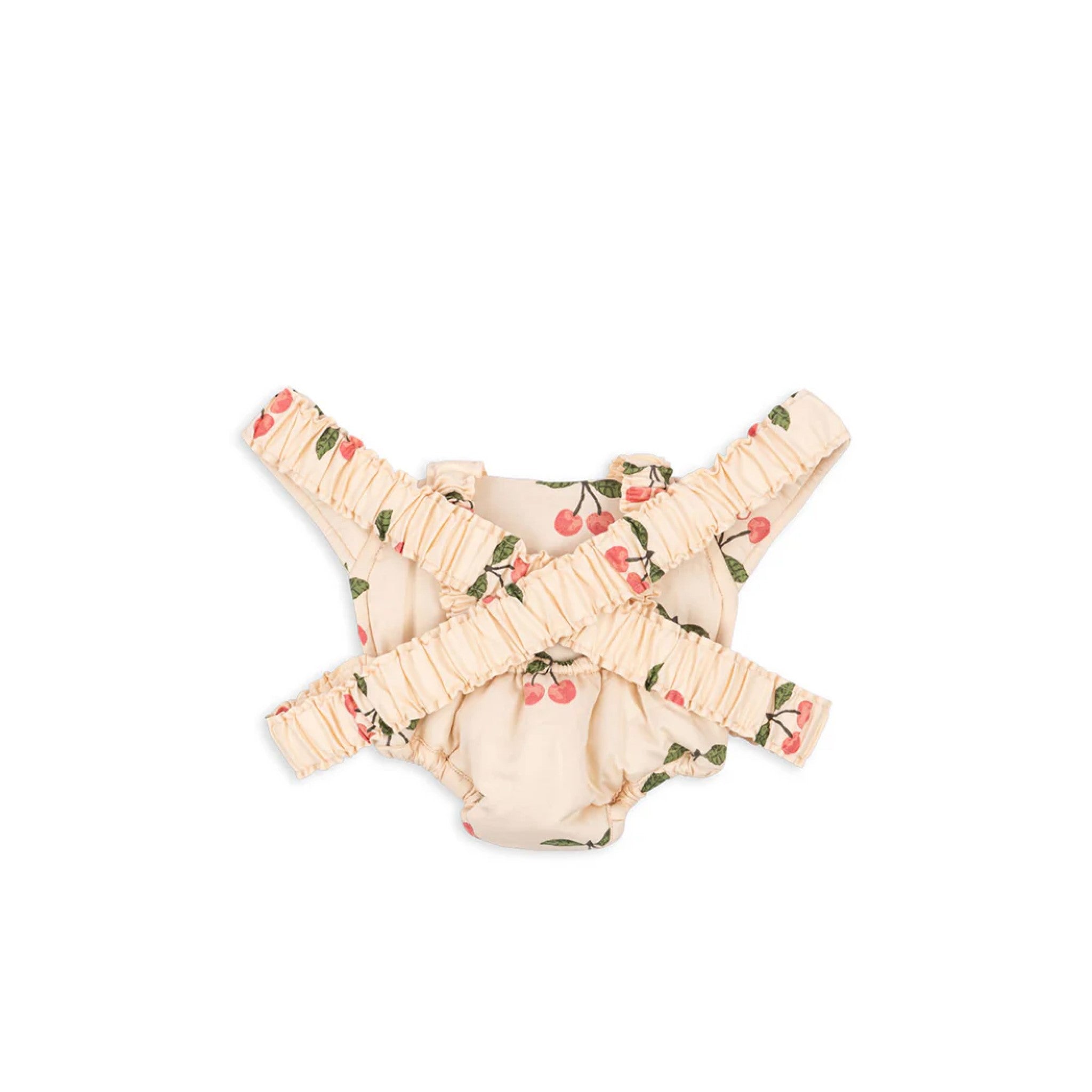 KONGES SLØJD Kids Doll Carrier Toy - Ma Grande Cerise Pink Baby Doll Carrier for Toddlers | Pretend Play, Role Play, Outdoor & Indoor Activities | Perfect Gift for Girls 2-5 Years Old
