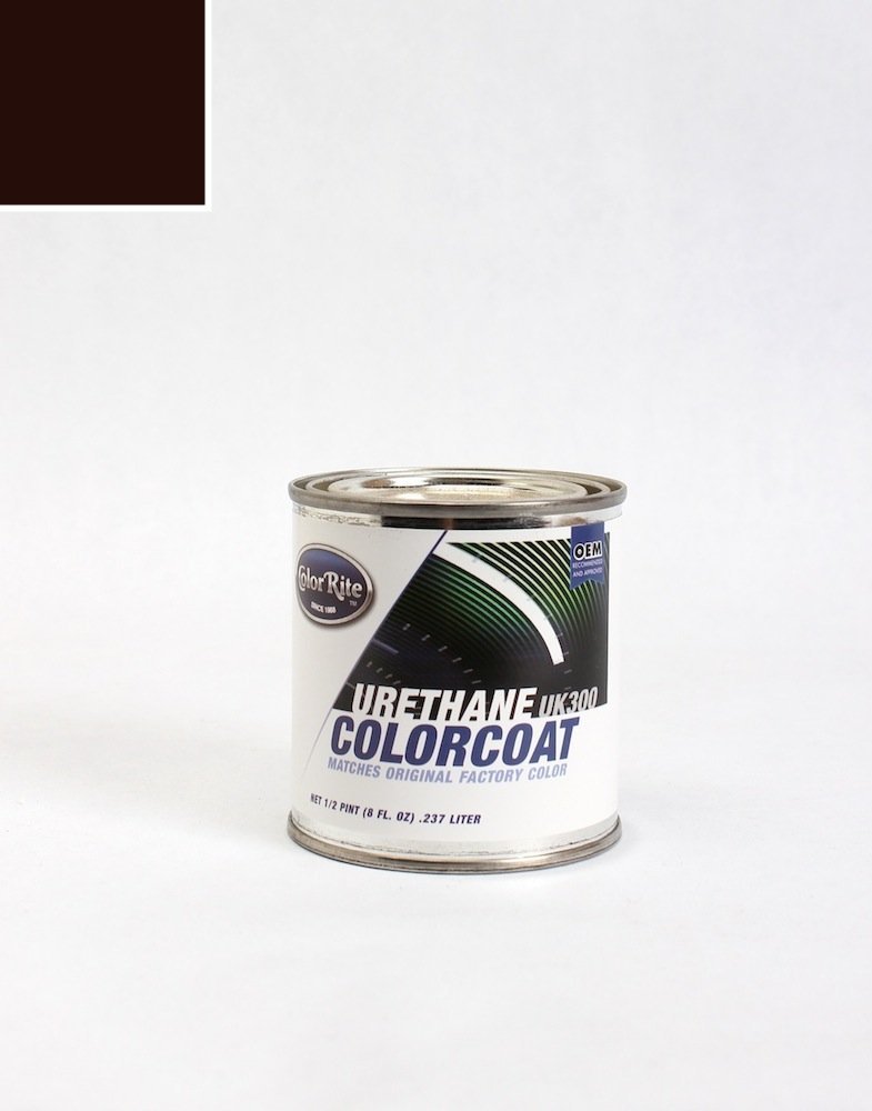 Ford All Automotive Touch-Up Paint - Black 1C (1981) | Half-Pint Color-Only Package | Perfect for Scratches, Chips & Minor Repairs on Ford Vehicles
