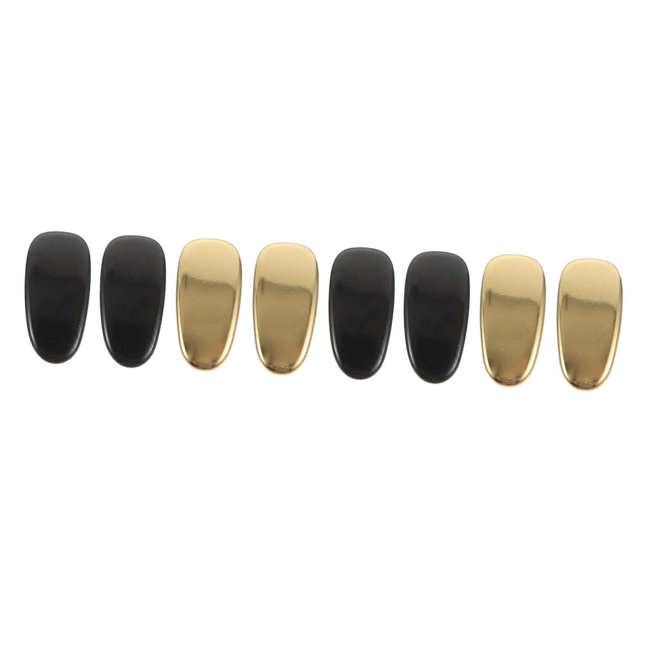 Lurrose 8-Pack Plastic Non-Slip Nose Pads for Glasses & Sunglasses - Comfortable Replacement Nose Pads for Eyewear, Shades, and Reading Glasses - Perfect for Daily Use, Sports, and Outdoor Activities