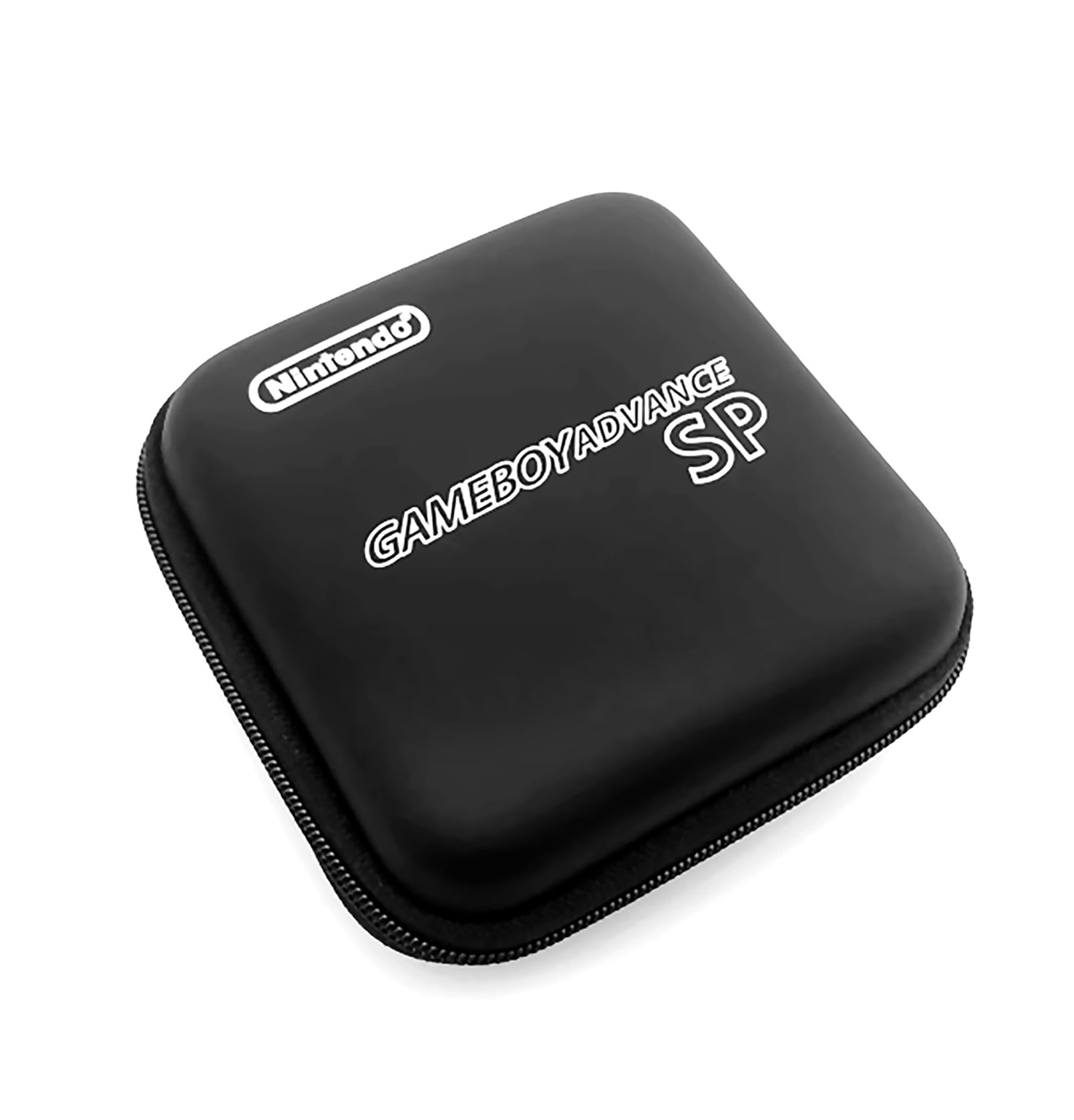 **Hard Black EVA Travel Case for Gameboy Advance GBA SP – Shockproof Protective Storage Bag with Crystal Shell – Portable Gaming Accessories for Travel & Outdoor Use**