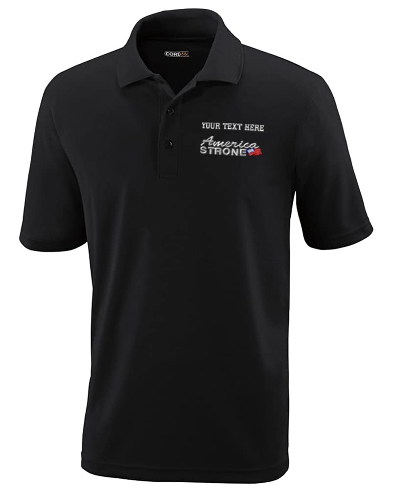 Custom Performance Golf Polo Shirts - Moisture-Wicking Polyester Fabric for Men - Perfect for Golf Tournaments, Casual Wear & Outdoor Sports