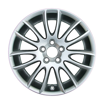 Volvo S60 17 Inch OEM Silver Wheel Rim ALY070304 (2007-2009) - Perfect Replacement for Volvo S60 Sedan & Winter Tire Setup