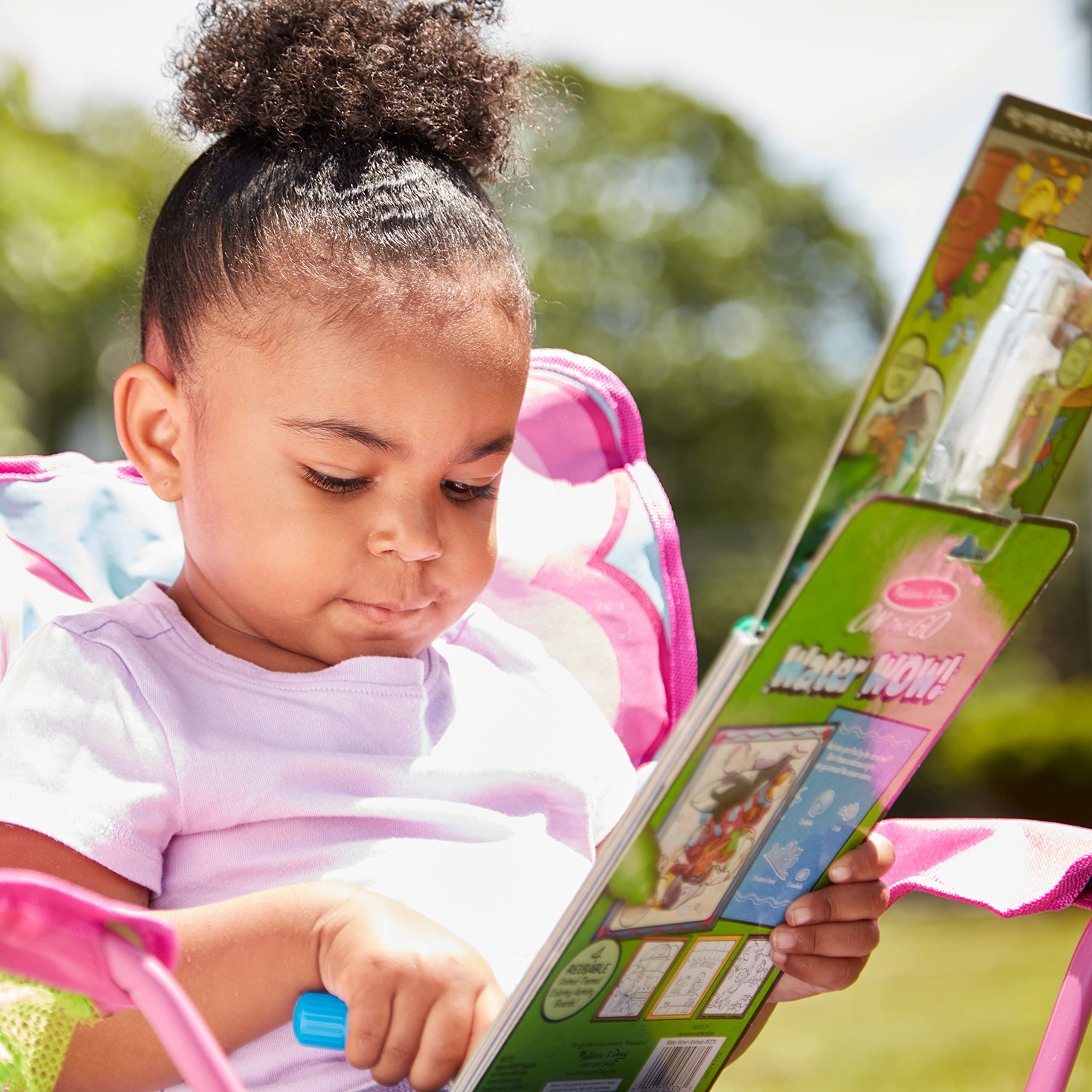 Melissa & Doug On the Go Water Wow! Reusable Water-Reveal Activity Pads 3-Pack - Makeup, Fairy Tales & Animals | Travel Toys, Party Favors & Stocking Stuffers | Mess-Free Coloring Books for Kids Ages 3+ | Perfect for Road Trips, Airplane Travel & Quiet Time Activities