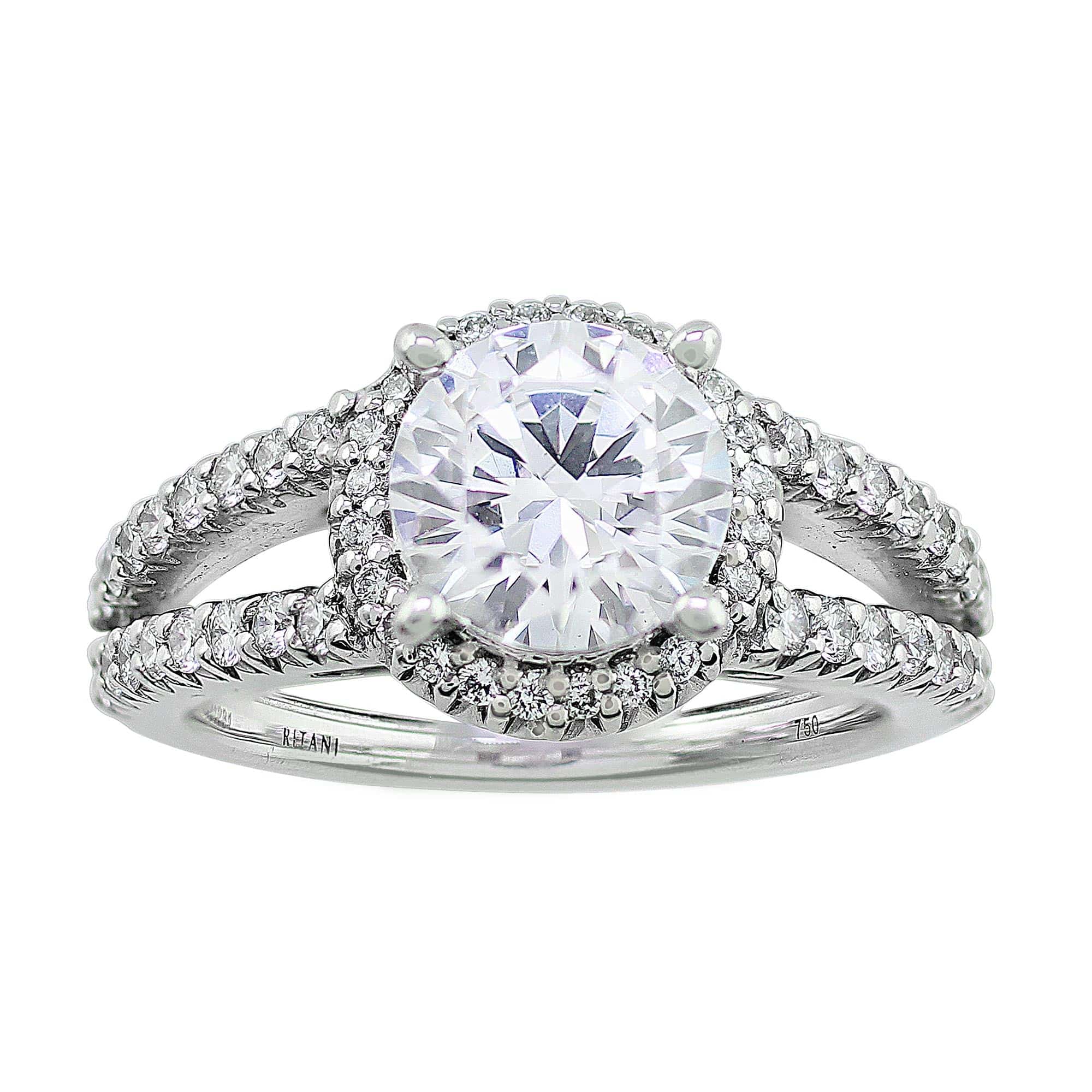18K White Gold Bella Vita Diamond Ring for Women - Elegant Wedding, Engagement & Anniversary Jewelry Gift - Perfect for Proposals, Bridal & Special Occasions