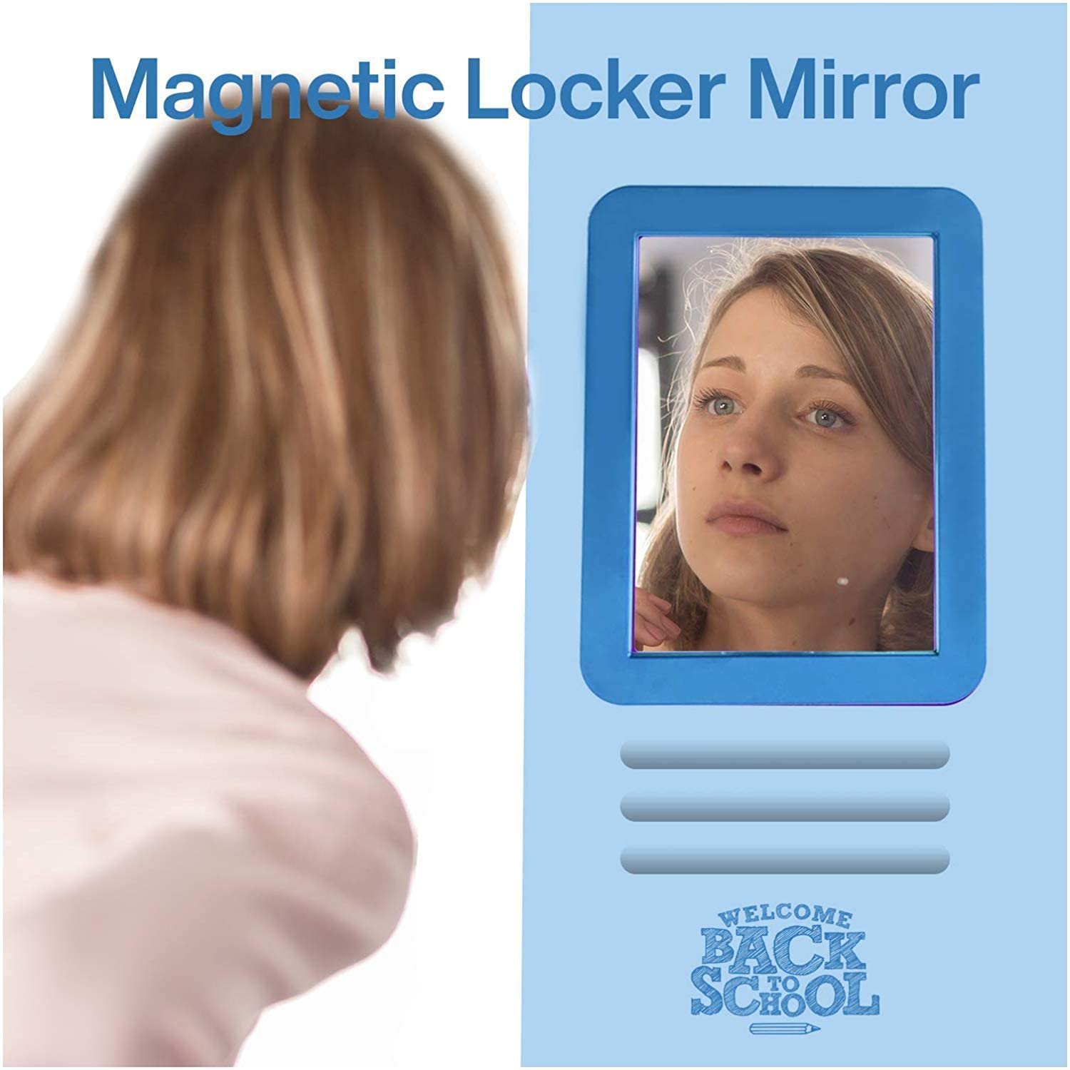 Vermo Magnetic Locker Mirror 2-Pack - 5