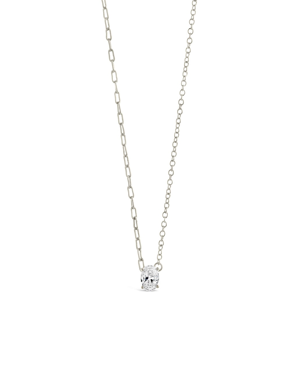 925 Sterling Silver Tracy CZ Teardrop Pendant Necklace for Women - Elegant Cubic Zirconia Jewelry Gift for Birthday, Anniversary & Special Occasions