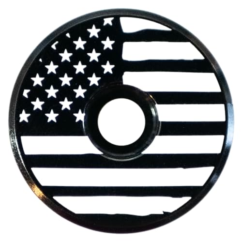 US Flag - Black