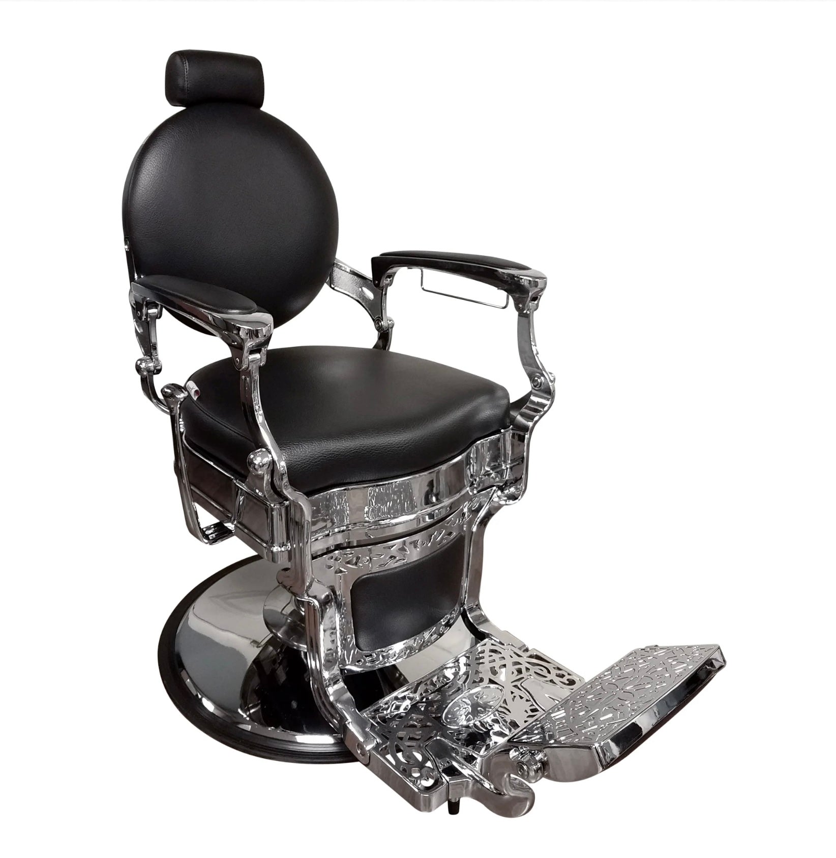 Princeton Professional Barber Chair - Heavy Duty Hydraulic Salon Styling Chair for Haircuts & Shaving - Perfect for Barbershops, Salons & Home Use
