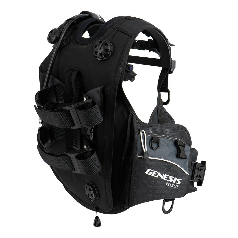 Genesis Celeste Weight Integrated Balanced Air Design Women's BCD - Perfect for Scuba Diving, Snorkeling & Underwater Adventures