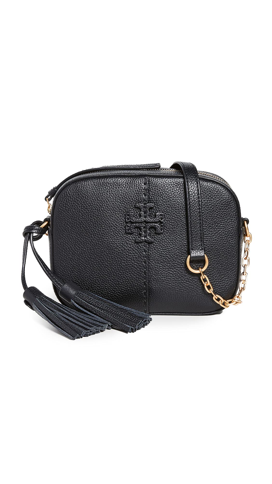 Tory Burch Women's McGraw Camera Bag - Stylish Leather Crossbody Purse for Everyday Use | Perfect for Work, Travel & Date Night