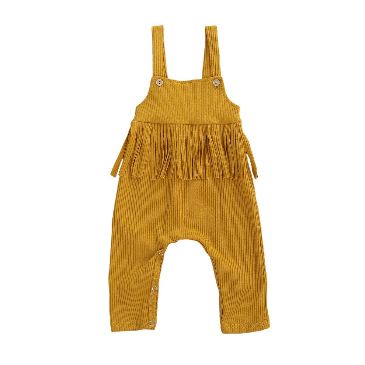 Gouldenhui Baby Tassel Jumpsuit - Soft Cotton Infant Romper for Boys & Girls (0-24 Months) | Perfect for Photoshoots, Parties & Everyday Playtime