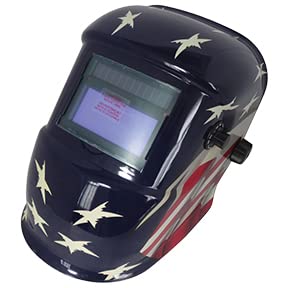 ATD Tools 3716 Auto-Darkening Welding Helmet with Adjustable Shade 4/5-9/13 - Premium Safety Gear for MIG, TIG & Arc Welding - Ideal for DIY, Construction & Metal Fabrication Projects