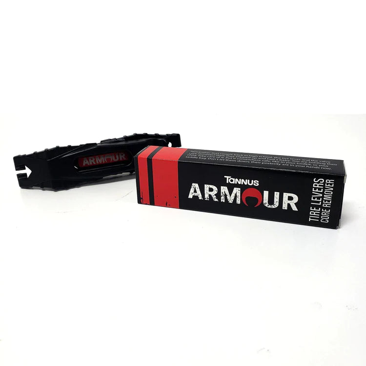 Tannus Armour Tire Levers (2-Pack) & Valve Core Remover Kit - Essential Bike Repair Tools for Flat Tire Fixes and Maintenance
