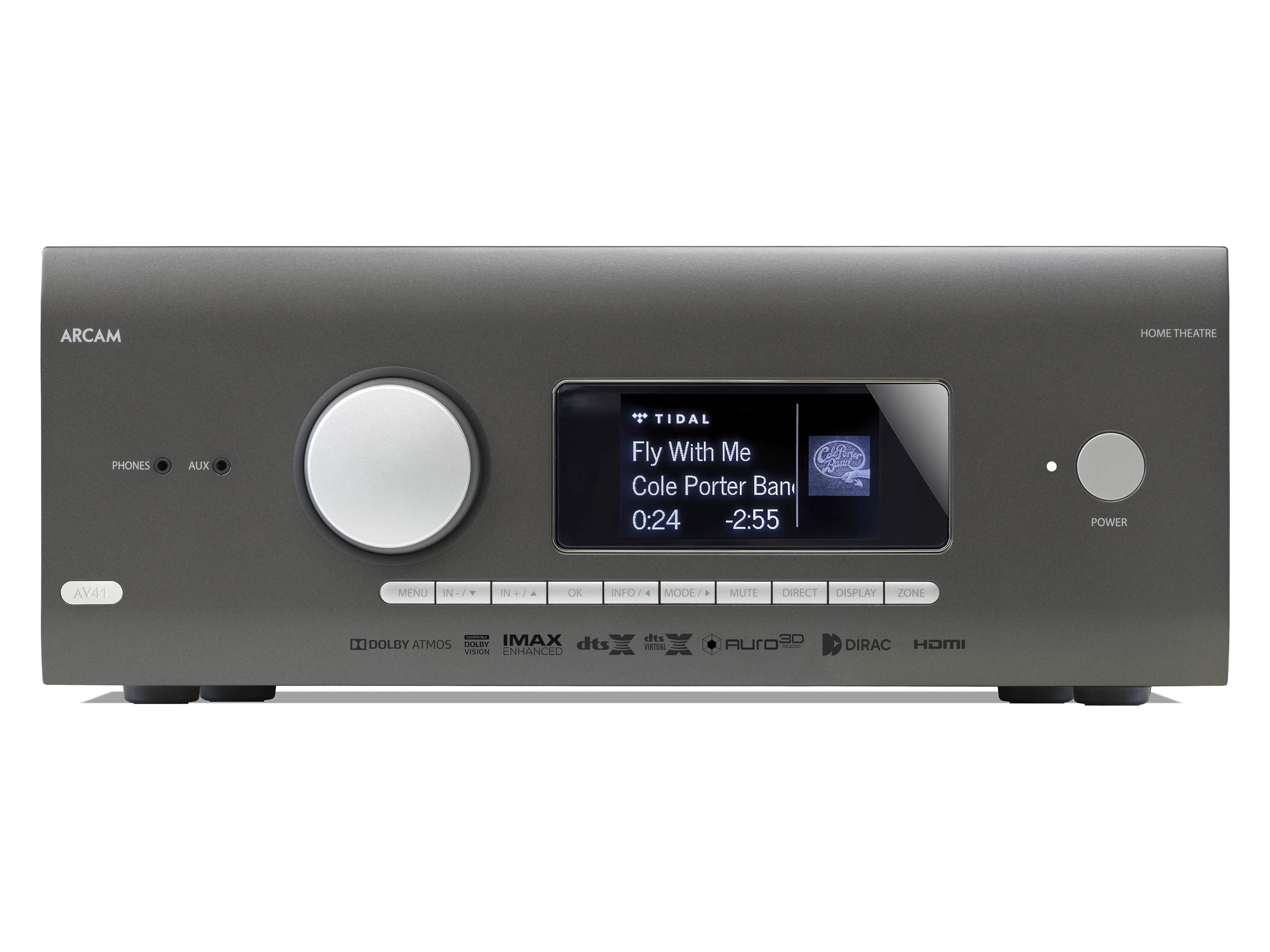 Arcam HDA AV41 16-Channel Home Theater Preamplifier – Dolby Atmos & DTS:X Support for Immersive Cinema Experience – Perfect for Home Theater and Media Room Setup