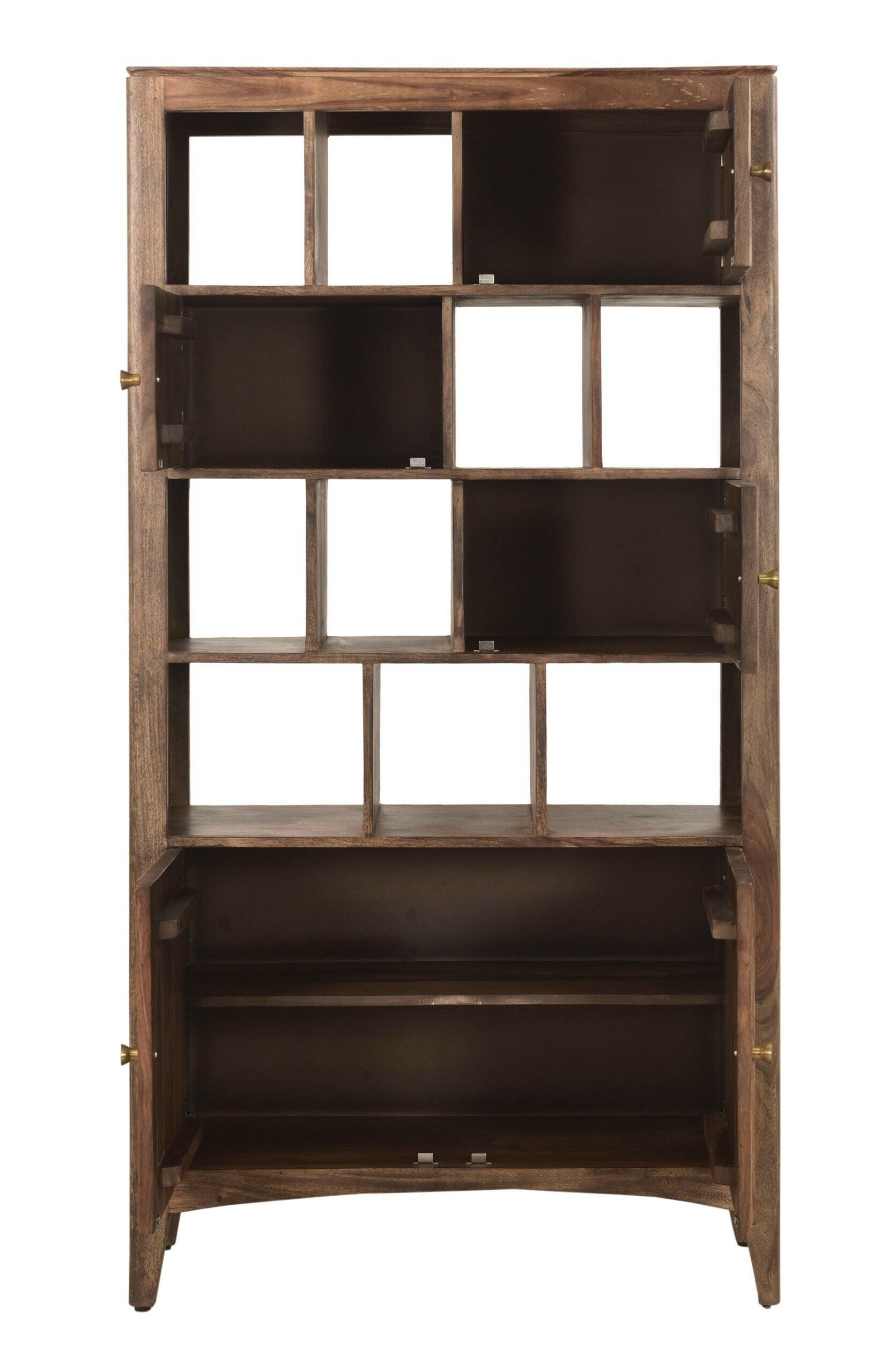 Waverly Bookcase 62448 JCL - Modern Wooden Bookshelf for Home & Office Storage - Perfect for Living Room, Bedroom, or Study Organization