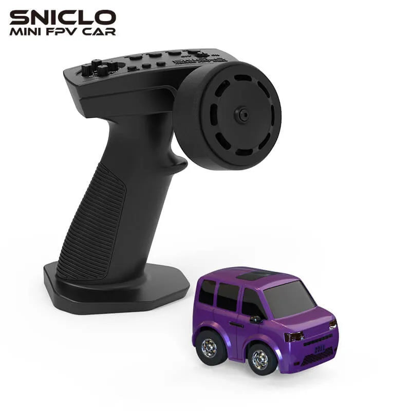 SNICLO SNT Atom Q Series 1/100 Scale Micro FPV RC Car - Ready to Run (RTR) - Indoor Racing, Backyard Drifting & FPV Adventure for Kids & Adults