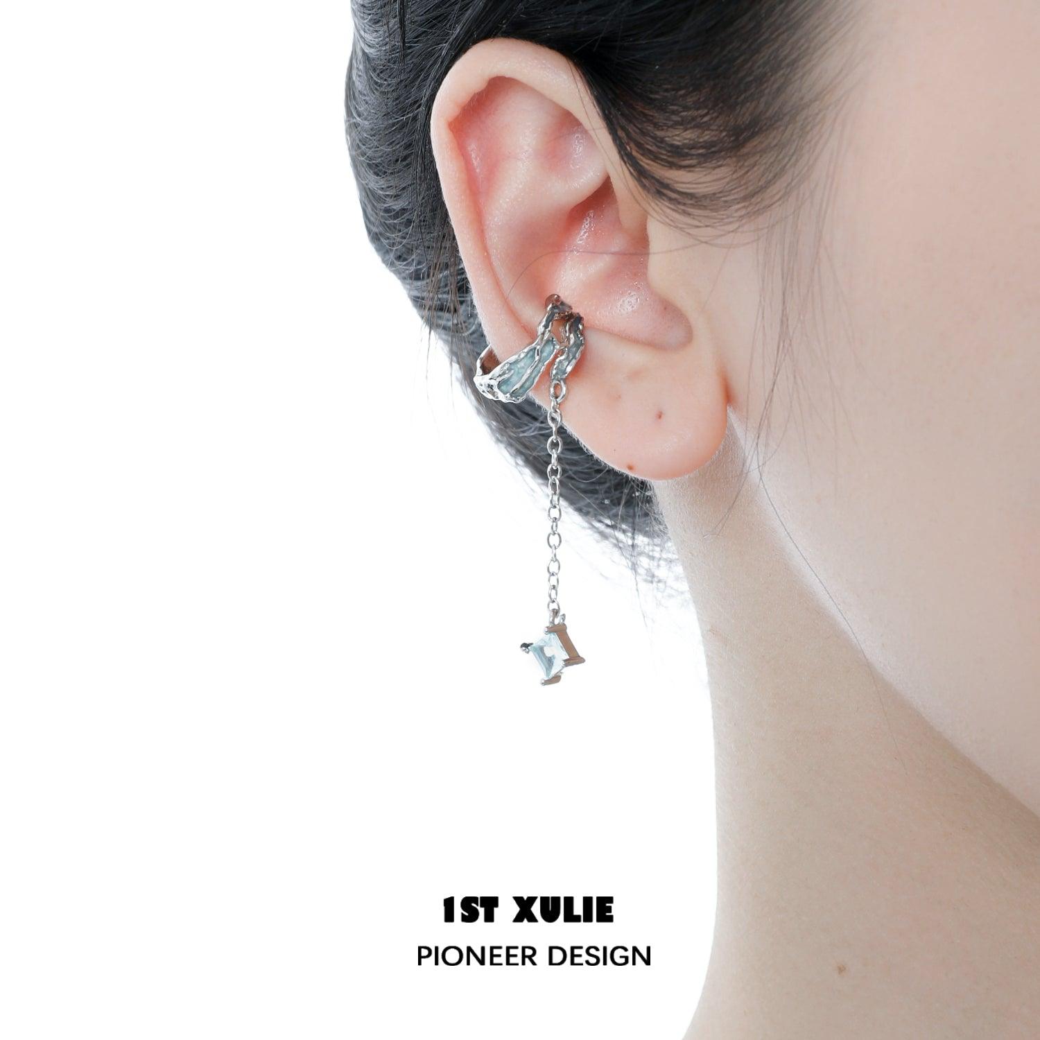 18K Gold Plated Tassel Drop Earrings for Women - Elegant Dangle Clip-On Earrings for Party, Wedding & Evening Events | Hypoallergenic Fashion Jewelry Gift