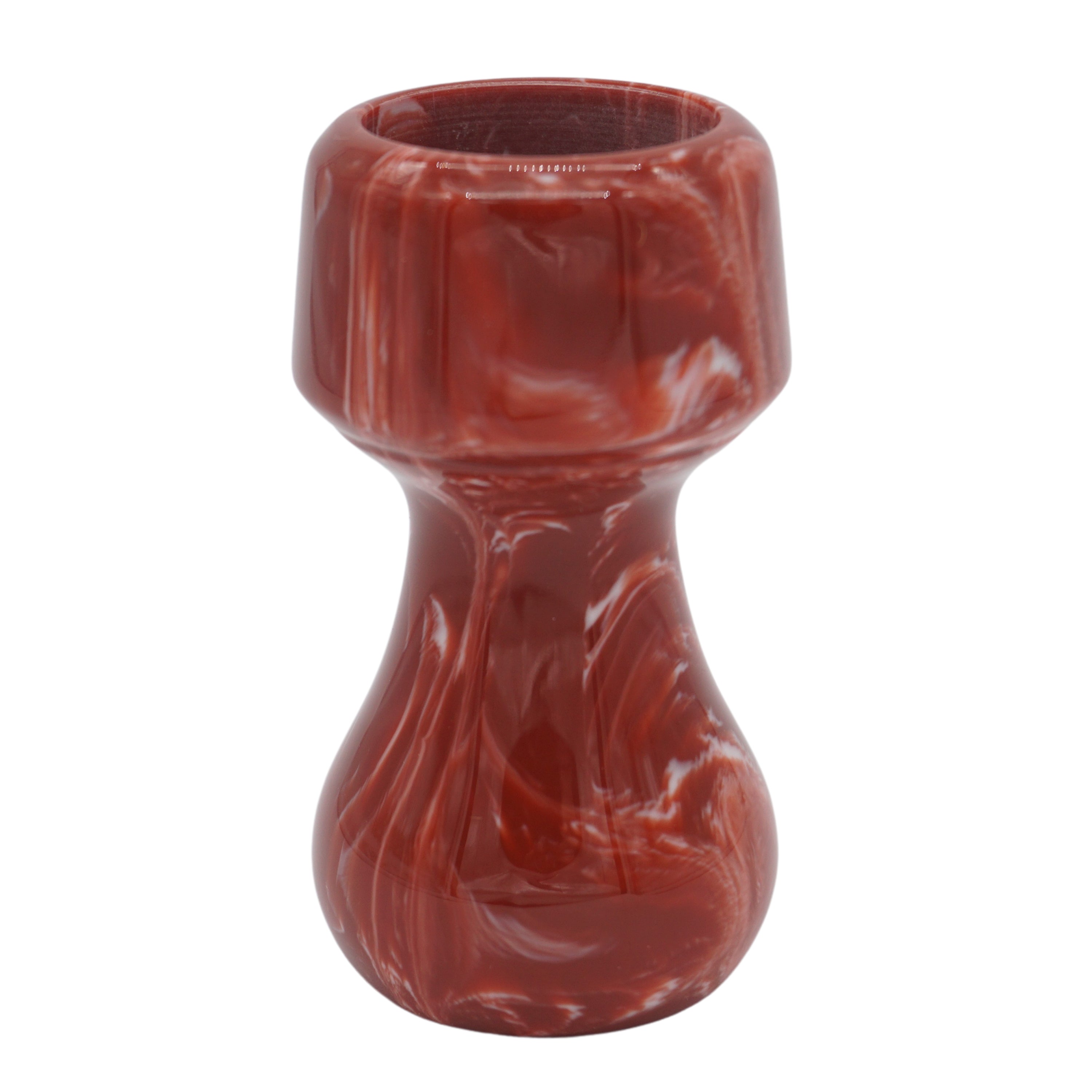 Handmade Strawberry Cream Shaving Brush Handle - Fits 24mm & 26mm Knots - Perfect for Wet Shaving & Grooming Gifts for Men